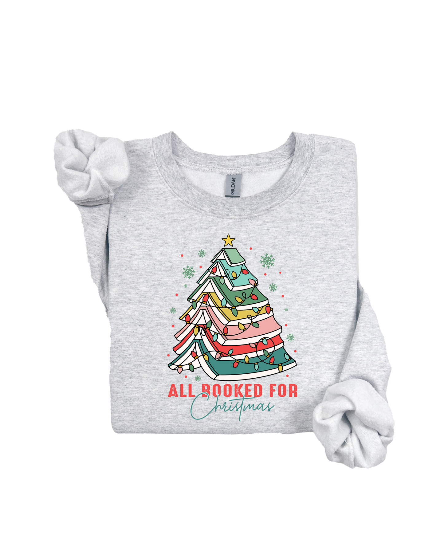 Booked For Christmas Sweatshirt