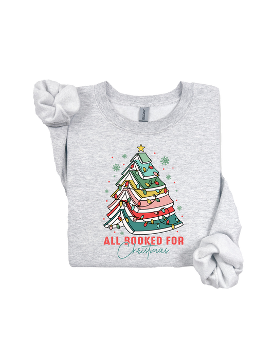 Booked For Christmas Sweatshirt