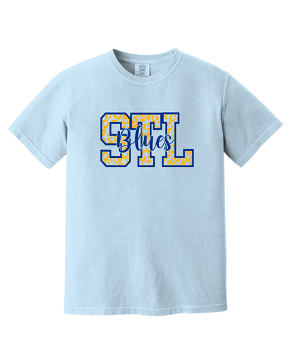 STL Blues Animal Print T-Shirt