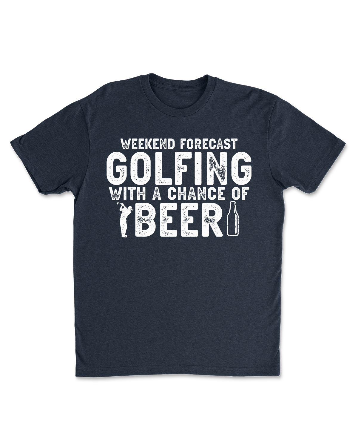 Golfing With A Chance of Beer Graphic Shirt