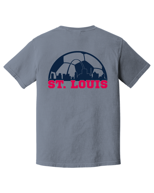 St. Louis Soccer Skyline T-shirt